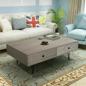 Coffee Table 100x60x35cm Grey - Free Delivery Nationwide