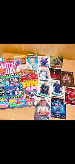 Football Cards and Magazine - Brand New