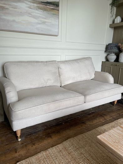 3 seater couch & 2 seater couch beige set