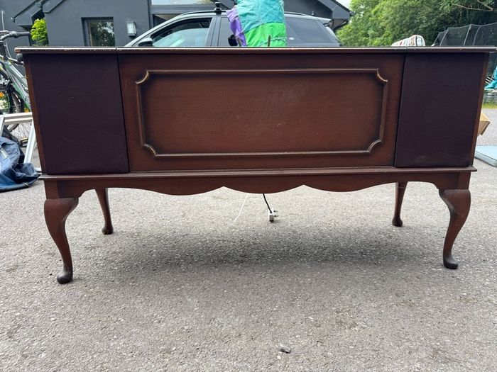Vintage Record Player Cabinet