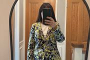 Multicoloured blazer. Size 10