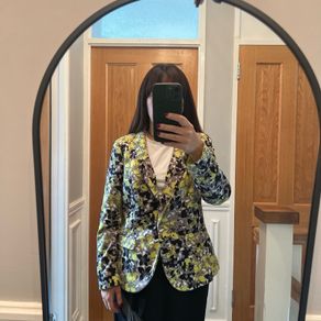 Multicoloured blazer. Size 10