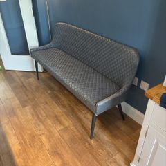 Faux Leather Kitchen Bench