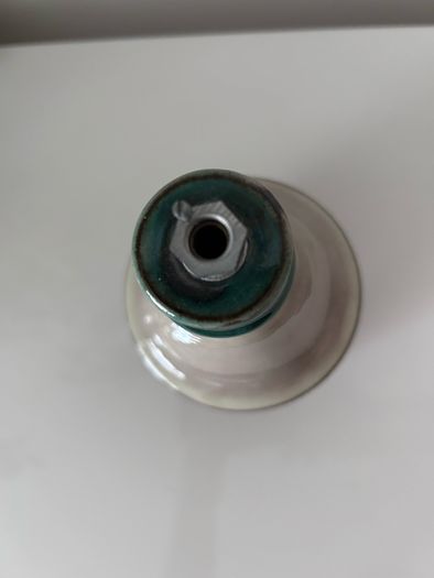 Danish 1960-70s rare lamp base by Hyllested