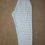 The Little White Company Blue and White Striped Long Sleeved Pyjamas Age 4- 5 Years Image 2