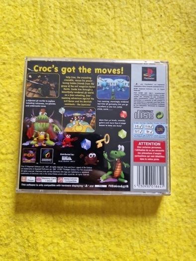 Croc Legend of Globbos PlayStation1 Ps1 PlayStation2 Ps2 games Original