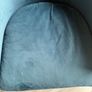 Teal Velvet Swivel Armchair Image 6