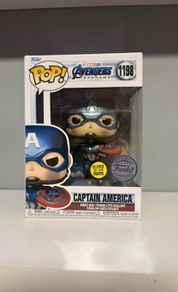 Marvel Captain America GITD Funko Pop