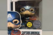 Marvel Captain America GITD Funko Pop