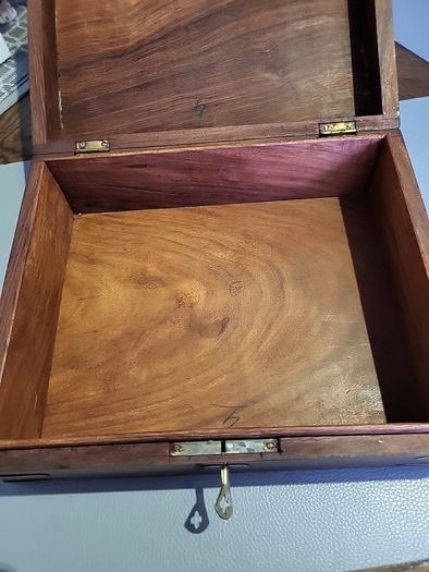 vintage rosewood box