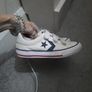 kids white converse Image 2