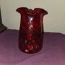 Antique Victorian Cranberry Glass Jug Image 3