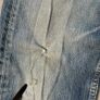 Levis 501 Vintage Made in UK W33 L32 Light Wash Blue Jeans 90s - Distressed Image 10