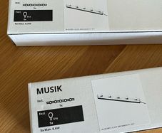 IKEA chrome wall lamps (2) New
