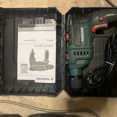 Parkside 750W Hammer Drill  PSBM 750 B3  Complete with Case