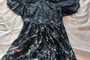 Black Floral Dress