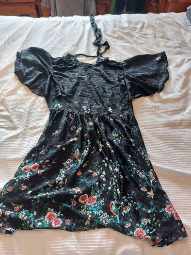 Black Floral Dress