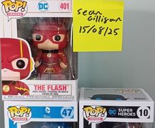 flash funko pops With protectors