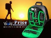 23422 Waterproof Shockproof DSLR SLR Camera Backpack Green
