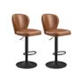 2 x  bar stools swivel Image 3
