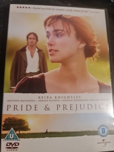 Atonement, Pride & Prejudice DVD
