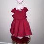 Cute Baby Girls Red Dress from Dunnes Stores. Age 9-12 months / EU 74cm Image 6