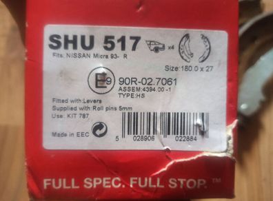 brake shoes