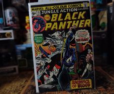 Jungle Action ! The Black Panther ! Issue #19 ! Black Panther Fights the Ku K.l.u.x. Klan ! Bronze Age Comic from 1976 ! by Marvel !