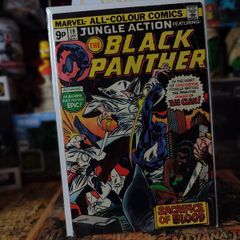 Jungle Action ! The Black Panther ! Issue #19 ! Black Panther Fights the Ku K.l.u.x. Klan ! Bronze Age Comic from 1976 ! by Marvel !