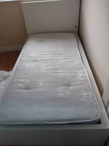 ikea single bed and mattress