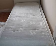ikea single bed and mattress