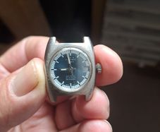 Vintage Olvino Swiss watch.