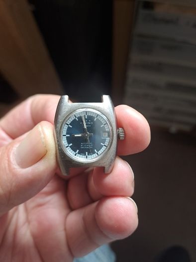 Vintage Olvino Swiss watch.