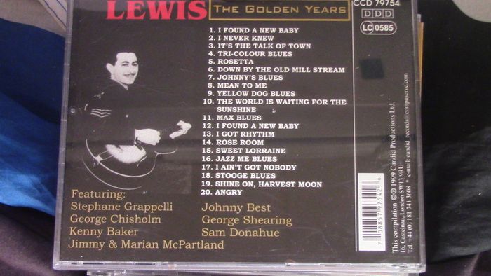 Vic Lewis - The Golden Years CD