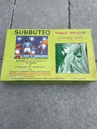 Subbuteo Vintage Table Soccer Set