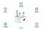 Wall Plug Adaptor USB Charger iPhone Samsung HTC Sony charging plug