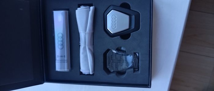Audi display cleaner and interior fragrance set