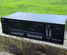 Sansui D-900WR Dual Stereo Cassette Deck - Tested & Working