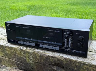 Sansui D-900WR Dual Stereo Cassette Deck - Tested & Working