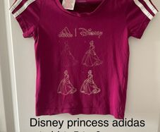 Disney princess t shirt , 5 to 6, never worn