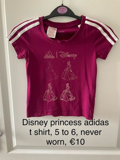 Disney princess t shirt , 5 to 6, never worn