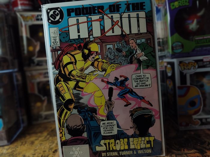 Power Of Atom ! Issue #3 ! Copper Age Comic from 1988 ! by DC Comics !