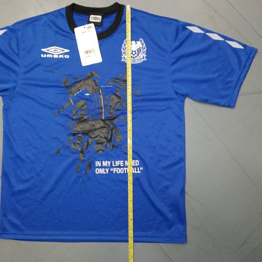 FREE POST NEW Gamba Osaka (L) J League Jersey Shirt Umbro Vintage Retro Soccer Football Japan Coca Cola BNWT Large
