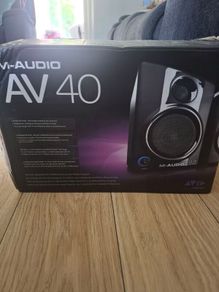 M-Audio monitor speakers