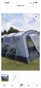 6 Man Tent Kampa Texel Poled Tent