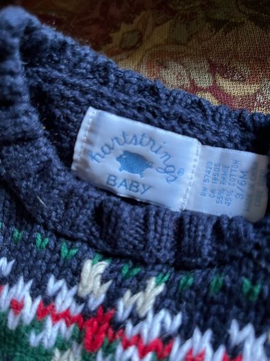 Christmas sweater jumper  3-6 mths