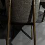 Smoked Ash Dining Chairs, Ex Display Like New Image 3