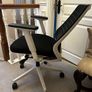 NV Ergonomic Office Chair White Frame Image 2