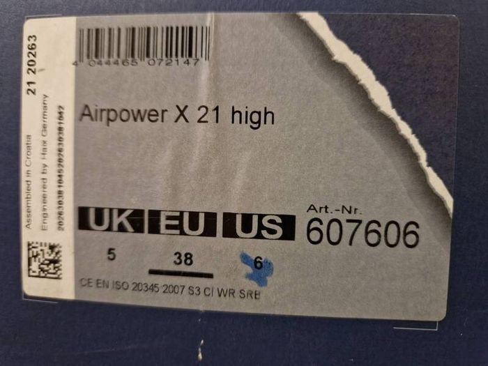 Haix Airpower X21 high