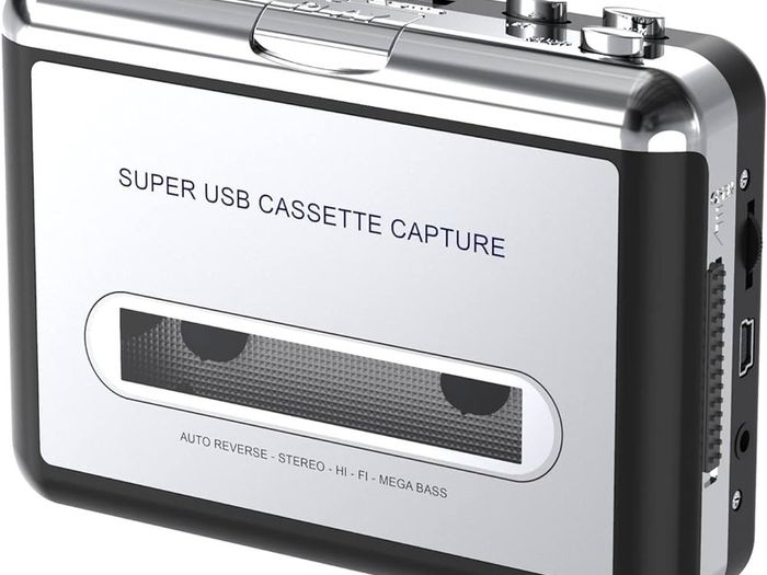 NEW SALE | Portable Cassette Player/Cassette to MP3 Converter Capture Cassette Tape to MP3/CD Audio via USB